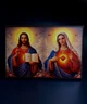 Ікона на алюмінієвій пластині 20×30 см Ікона Пресвятого Серця Ісуса Христа та Непорочного Серця Пресвятої Богородиці - зображення 1