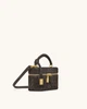 Жіноча сумка кросс-боді через плече JW PEI Cleo Woven Texture Box Shape Top Handle Bag Dark Brown (131446) - зображення 4