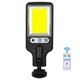 Ліхтар вуличний світлодіодний Sensor Street Lamp 616-3 з датчиком руху на сонячній батареї - зображення 1