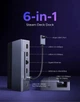 Ігрова док-станція (хаб) UGREEN CM800 Steam Deck Dock 6-в-1 4K 120Hz 5Gbps (UGR-75126) - зображення 3