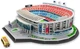 Стадион Камп Ноу. Огромные 3D пазлы "Camp Nou" Трехмерный конструктор-головоломка - изображение 2