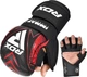 Рукавиці для ММА RDX GRAPPLING GLOVES SHOOTER IMMAF-1 Чорний, Червоний XL (GSR-IMF-1R XL) - изображение 3