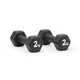 Гантелі Adidas Dumbbells Чорний 2 кг (ADWT-11402-NL) - зображення 3
