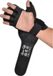 Рукавиці для ММА RDX GRAPPLING GLOVES SHOOTER IMMAF-1 Чорний, Синій L (GSR-IMF-1U L) - изображение 4