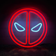 Неоновая вывеска N.F.G. Deadpool Дэдпул 33х33см - изображение 2