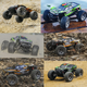 Радиоуправляемая машинка HOSHI N416 1:16 4WD, RC внедорожник до 40 км/ч, машинка на пульте, 2 АКБ, скоростная машина для бездорожья - изображение 8