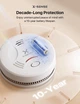 Детектор дыма, протестирован X-Sense SD11 TÜV и DIN EN(2шт) Белый - изображение 2