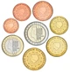 Набор монет Нидерланды набор из 8 монет евро 2012 UNC 1, 2, 5, 10, 20, 50 евроцентов, 1, 2 евро - изображение 1