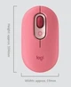 Комп’ютерна миша POP Mouse Logitech Рожева - зображення 3