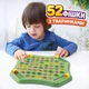 Настольная игра для детей «Найди пару» (Флип-Шахматы) 52 фишки с животными | Развивающая игра на память 3+ - изображение 4
