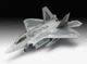 Збірна модель 1:72 літак Lockheed Martin F-22A Raptor Revell 03858 - изображение 8