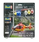 Збірна модель 1:72 вертоліт Airbus Helicopters EC135 Air-Glaciers Model Set Revell 64986 - изображение 1