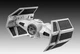 Збірна модель 1:121 космічного корабля Зоряні війни Star Wars Darth Vader's TIE Fighter Revell 03602 - зображення 2