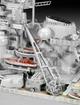 Збірна модель 1:350 німецького лінкора "Бісмарк" Bismarck Revell 05040 - зображення 12