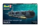 Збірна модель 1:72 підводний човен German Midget Submarine Type Molch Revell 05187 - зображення 6