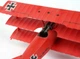 Подарунковий набір з клеєм та фарбами 1:72 літак Fokker Dr.1 Revell 74116 - изображение 4