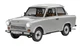 Подарунковий набір з клеєм та фарбами 1:24 автомобіль Trabant 601 "Ексклюзивне видання" Revell 05630 - изображение 2