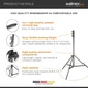 Штатив Walimex pro AIR 355 Черный Б/В - изображение 3