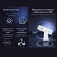 Смарт проектор Salange Q8 Android Wi-Fi Bluetooth 200 ANSI мультимедийный проектор для дома фильмов и презентаций Full HD 1080P поддержка 4K портативный LED видеопроектор HDMI USB экран до 120 дюймов - изображение 4