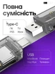 Кардрідер WALKER WCD-72 microSD, SD card reader перехідних (вихід USB2.0, Type-C) прозорий - изображение 4