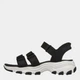 Женские сандалии Skechers 163651 BLK 40 (10US) 27 см Черные (199252931764) - изображение 3