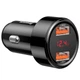 АЗП Baseus Magic Series PPS (2USB 45W/QC/PD/LCD) (CCMLC20A)Чорний - зображення 2