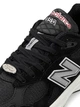Мужские кроссовки повседневные NB 990v3 Black Grey Beige 41 (26,0 см) Черный - изображение 5