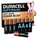 Батарейка Duracell LR6/AA OPTIMUM 1.5V 8шт (5000394158931) - изображение 2