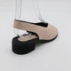Босоніжки жіночі шкіряні в перфорацію з відкритим носом пудра,40 розмір Footstep (488 п) - зображення 8