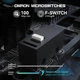 Игровая Мышка ATTACK SHARK R5 ULTRA Green КАРБОНОВЫЙ Корпус Беспроводная Трехрежимная 2.4G/Bluetooth/Кабель, 8000Hz, PAW3950MAX, 42000 DPI, 39 грамм Ультралегкая - изображение 5