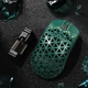Игровая Мышка ATTACK SHARK R5 ULTRA Green КАРБОНОВЫЙ Корпус Беспроводная Трехрежимная 2.4G/Bluetooth/Кабель, 8000Hz, PAW3950MAX, 42000 DPI, 39 грамм Ультралегкая - изображение 9