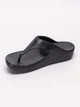 Тапочки CROCS Platform Flip Black 200486-001 36.5 - зображення 5