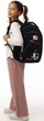 Рюкзак ортопедичний Kite Education teens Kuromi 42x32x13 см 19.5 л Чорний (HK26-905M) - зображення 17