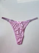 Жіночі трусики стрінги з блискучими лямками Honey Fashion Accessories M/L рожевий (2-111) - зображення 2