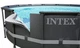 Круглый каркасный бассейн Intex 26330 с лестницей, насосом-фильтром и скиммером, 549x132см 26423л - изображение 3