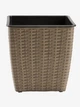 Кошик для рослин ISLOM 31x31x32см натуральний - изображение 4
