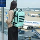 Рюкзак зелений DERBY CabinPack-40 з кишенею для ноутбука до 17,3" відділ для одягу об'єм 26-40 літрів 50 40 20 ручна поклажа в літак дорожній для подорожей 40 30 20 - зображення 2