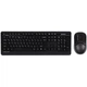 Комплект (клавіатура, миша) бездротовий A4Tech FG1012 Black USB Чорний 37154 - изображение 13