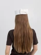 Шляпа таблетка с бантом коттоновая D.Hats цвет молочный - изображение 5