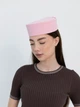 Шляпа таблетка коттоновая D.Hats светло розовая - изображение 5