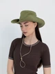 Панама ковбойка літня D.Hats колір хакі - зображення 4