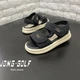 Босоножки Jong Golf CN20643-0 30 Черно-бежевый - изображение 2