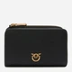 Гаманець жіночий шкіряний Pinko Mini Wallet 106206A0F1 Z99Q Чорний (800070357048) - зображення 1