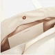 Torebka shopper damska materiałowa duża ALEXANDER SMITH Lauren Large ABBDLRWL-B171-SND Mleczna (800070355437) - obraz 5