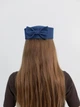 Шляпа таблетка с бантом коттоновая D.Hats цвет синий - изображение 5