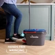 Набір для прибирання Vileda H2prO Spin Mop & Bucket System 178332 – швабра + відро з двокамерною технологією, розподіл чистої та брудної води - зображення 9