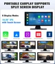 AMprime Система камери заднього виду 10.36" 1080P з CarPlay Android Auto DVR для вантажівок та авто - изображение 8