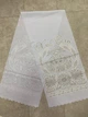 Рушник весільний обрядовий "Хліб Сіль" під коровай із срібним напиленням - зображення 1