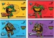 Набір альбомів для малювання Kite Ninja Turtles А4 12 аркушів 20 шт (NT26-241) - зображення 1