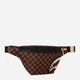 Torebka nerka na pas Sprayground Sawtooth Sharks In Paris Savvy Crossbody 910B7844NSZ Brązowa (800070347821) - obraz 2